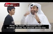 Katarski socjolog w telewizji uczy jak poprawnie bić żonę