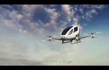 The Ehang 184: Prototypowy Dron do przewożenia ludzi