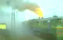 Pociąg spalinowy w Rosji