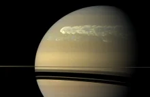 Potężny sztorm na Saturnie