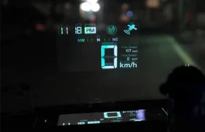 Sposób na Head Up Display (HUD) po taniości...