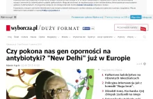 Gen 'New Delhi' już w Europie - czy era antybiotyków dobiega końca?