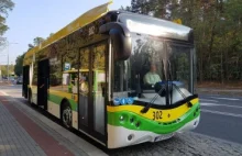 Pierwszy autobus elektryczny marki Ursus wyjechał na ulice Zielonej Góry