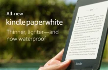 Nowy Kindle Paperwhite jest wodoodporny i ma 8 GB pamięci