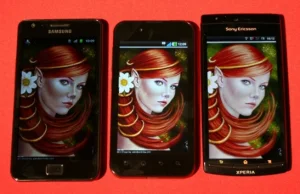 Bitwa na ekrany! Galaxy S II vs. Xperia Arc vs. LG Black