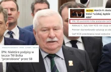 Onet i Interia odkręcają kota ogonem ws. autentyczności dokumentów TW Bolka