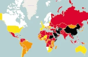 Wskaźnik Wolności Prasy 2015 - Polska przed Szwajcarią, Anglią, Francją