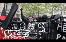 Starcie francuskich anarchistów z policją, Paryż.