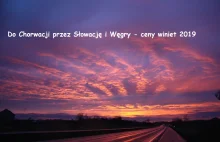 Do Chorwacji przez Słowację i Węgry - ceny winiet 2019