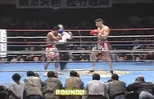 107kg K-1 vs 72 kg Muay Thai - walka dwóch legend.