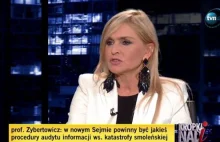 Prof. Zybertowicz do Moniki Olejnik: "Pani nic się nie rozwinęła...