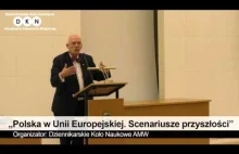 Janusz Korwin-Mikke |„Polska w Unii Europejskiej. Scenariusze przyszłości”...