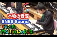 Super Mario World Medley with the real SNES tone generator / SUPER NES...