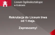 Strona główna - Pierwsze Sino-Polskie Liceum Ogólnokształcące w Krakowie