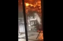 'OMG! My house is on fire' czyli przejęta kobieta w szoku