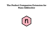 Nano Adblocker