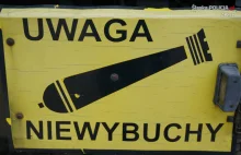 Niewybuch w Katowicach. Na budowie