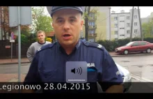 Policja z Legionowa nadal prześladuje młodzież 28.04.2015