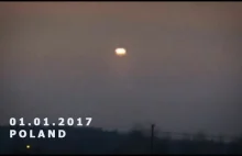 NOL/UFO nad Puszczą Kampinowską [01.01.2017]