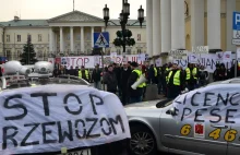 Ogólnopolski protest taksówkarzy. Szef Ubera ma im coś do powiedzenia