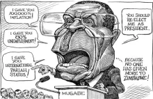 Tusk jako nowy Mugabe