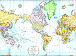 usa mapa swiata Mapa świata wg. USA   Wykop.pl