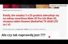 Huawei daje do Mate 20/ Mate 20 Pro tablet T5 za 1zł .... Wszystkim, Czy...