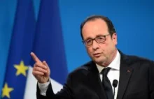 Po zamachu na Charlie Hebdo ogromny wzrost popularności Hollande'a