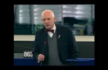 [ENG] Janusz Korwin-Mikke o dostępie do leków w UE 11.02.2015