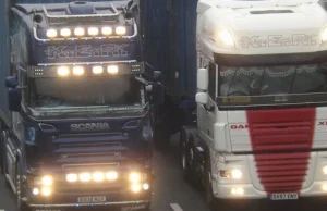 Uchodźcy atakują polskich kierowców ciężarówek. "Grożą im nożem i kijem...