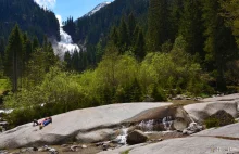 Krimml najpiękniejsze wodospady Austrii