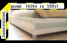 Jak zrobić łóżko za 100 zł?