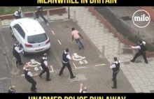 Kuriozalna akcja rozbrojonej brytyjskiej policji