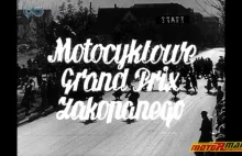 Film (+ plakat) z Motocyklowego Grand Prix Zakopanego: wyścig drogowy z 1946 r.