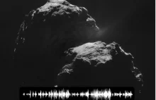 Rosetta odebrała "dźwięki" z komety