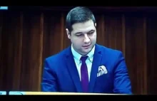 Patryk Jaki (PIS) punktuje Platforę z mównicy sejmowej 22.12.2015