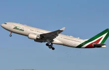 Bankrutująca Alitalia otrzyma 600 milionów euro od włoskiego rządu!