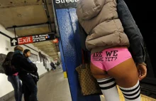 Podróżowanie bez spodni, czyli No Pants Subway Ride - nowa moda?
