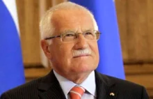 Vaclav Klaus planuje zostać europosłem