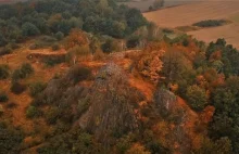 Czartowska Skała. Wulkaniczny komin na Dolnym Śląsku