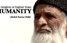 Abdul Sattar Edhi - muzułmanin w służbie ludzkości