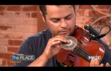 Nietypowe "Shape of You" zagrane na skrzypcach fidget spinnerem
