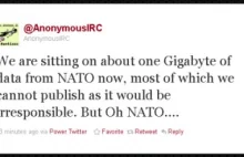 Anonymous wykradło 1GB tajnych danych NATO