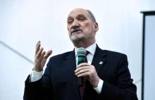 Macierewicz o dostępie do broni w Polsce: Broń to wielka odpowiedzialność...