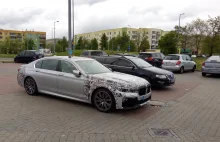 BMW testuje w Polsce zamaskowaną wersję nowej "siódemki"