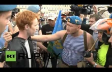 Rosja. Homo-aktywista zaatakowany przez spadochroniarzy.