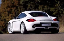 Poszerzone Porsche Cayman R1 od Dalevilli [wideo]