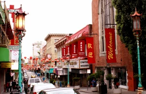 China Town w San Francisco, czyli miejsce narodzin ciasteczek z wróżbą