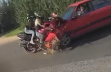 Śmiertelny wypadek motocyklisty, Białoruś