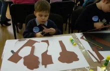 Wodzisław: Dzieci malowały niesamowite lasy